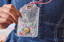 Load image into Gallery viewer, Confetti filled lanyard

