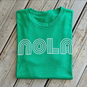 Adults unisex Nola tee