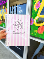 Bloom & believe spiral notebook