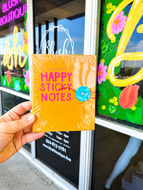 Happy sticky notes