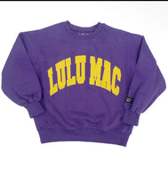 LuluMac purple/yellow sweatshirt