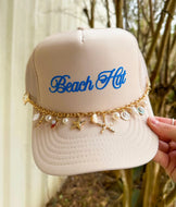 Beach life jewel hat