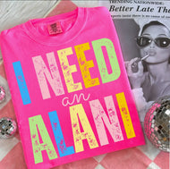 I need an ALANI