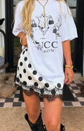 Preorder “Cosmic charm lace skirt”