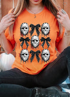 Horror orange tee