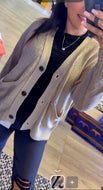 Button down pocket cardigan
