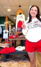 Load image into Gallery viewer, Holly jolly embroidery sweatshirt

