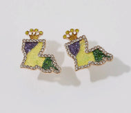 Louisiana stud earrings