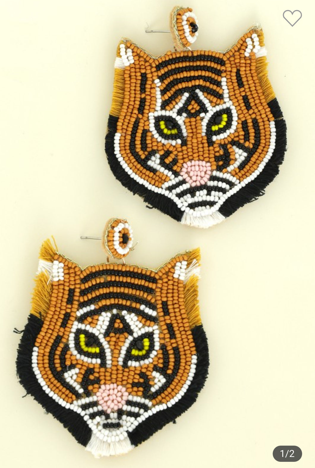 Tiger earrings