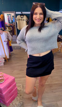Load image into Gallery viewer, Grey textured sweater

