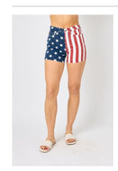 American flag shorts Judy blue