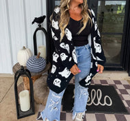 Preorder “BOO reversible cardigan”