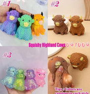 Highland cow squishys “preorder”