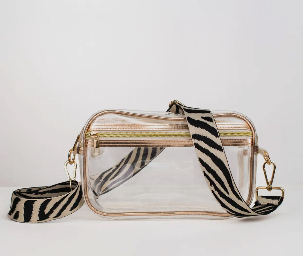 Clear GAMEDAY crossbody