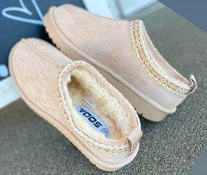 Soda beige slippers