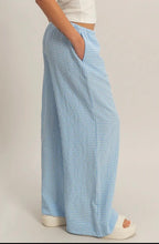 Load image into Gallery viewer, Blue gingham pants

