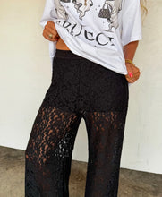 Load image into Gallery viewer, Preorder “enchanted evening lace pants”
