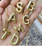 Initial Balloon necklace
