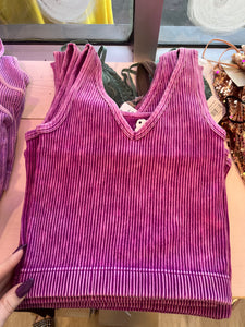 Plum cami tank