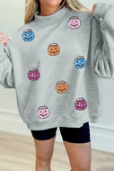 Mock neck Halloween