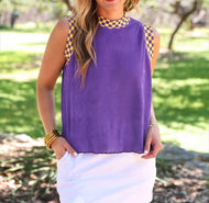 Checkered GAMEDAY tank