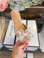 Floral sandals