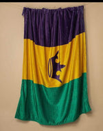 Royal standard mardi throw
