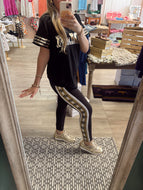 Fleur de lis Leggings