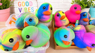 Squishy jumbo ducks