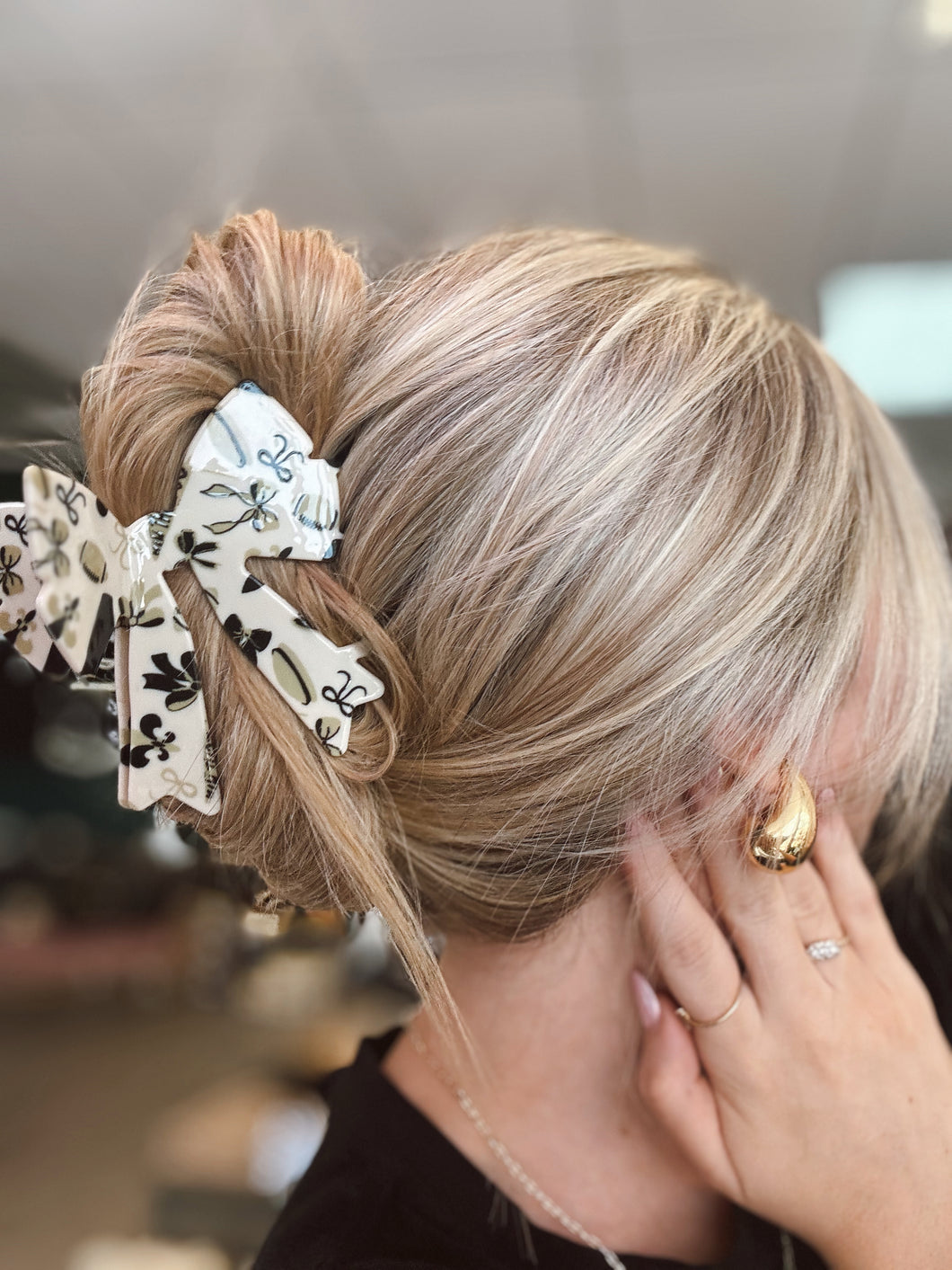 GAMEDAY hair clips