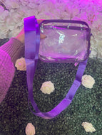 Clear colored crossbody